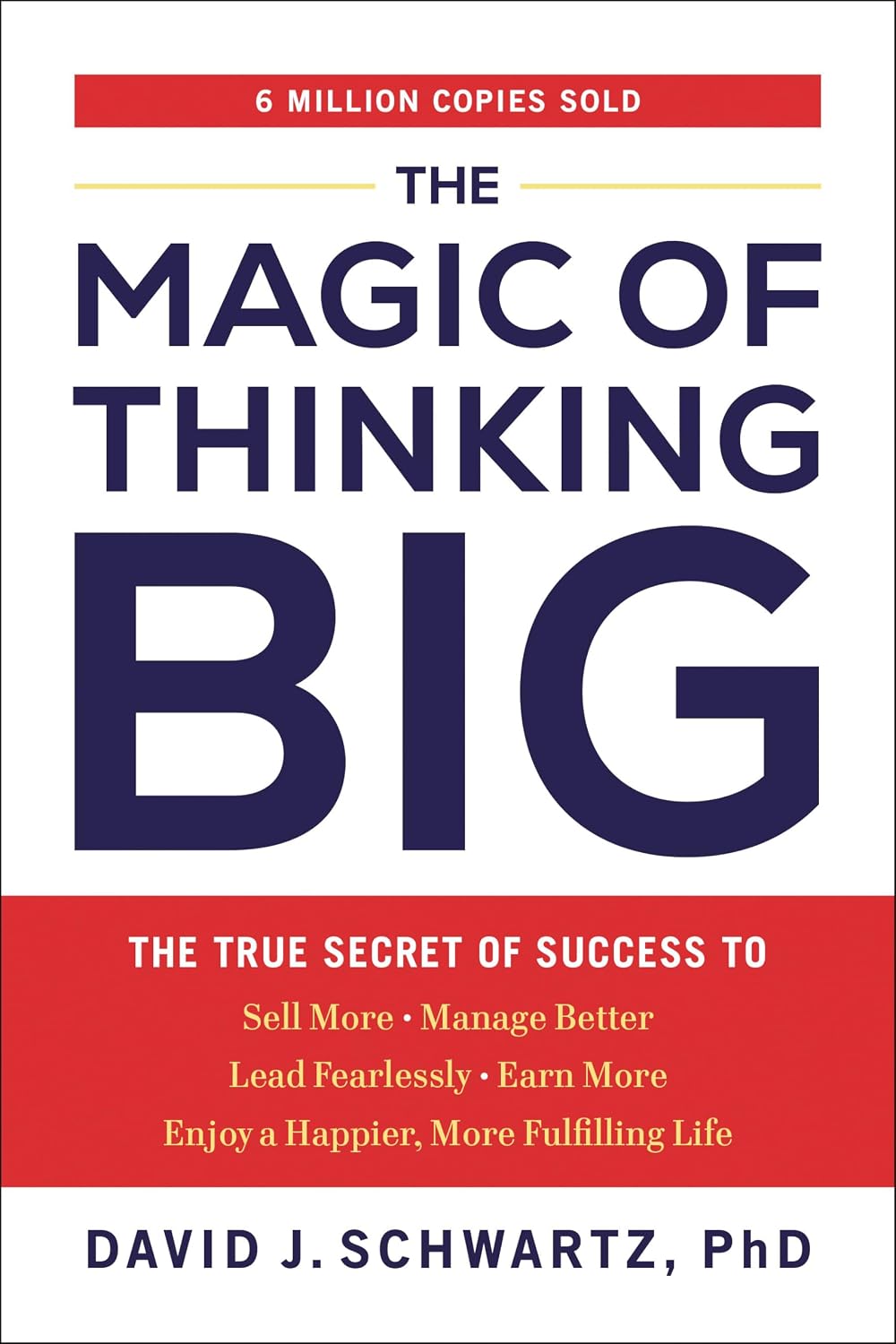 The Magic of Thinking Big cover