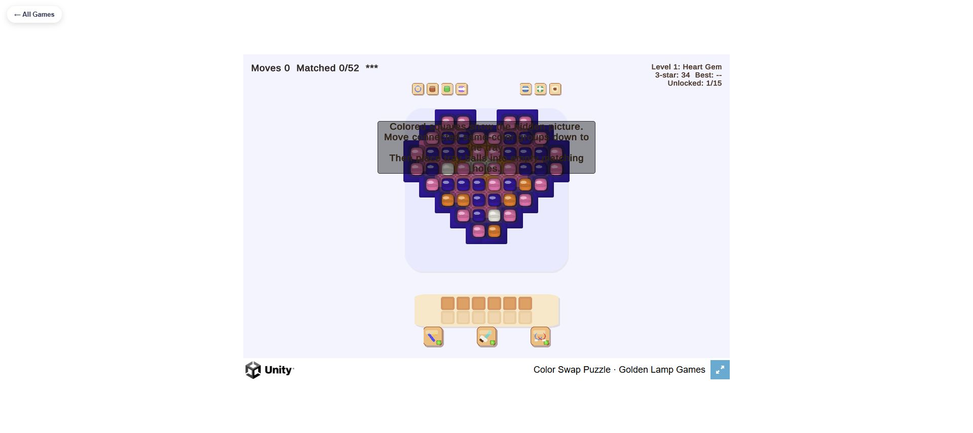 Color Swap Puzzle: Color Swap Puzzle product screen