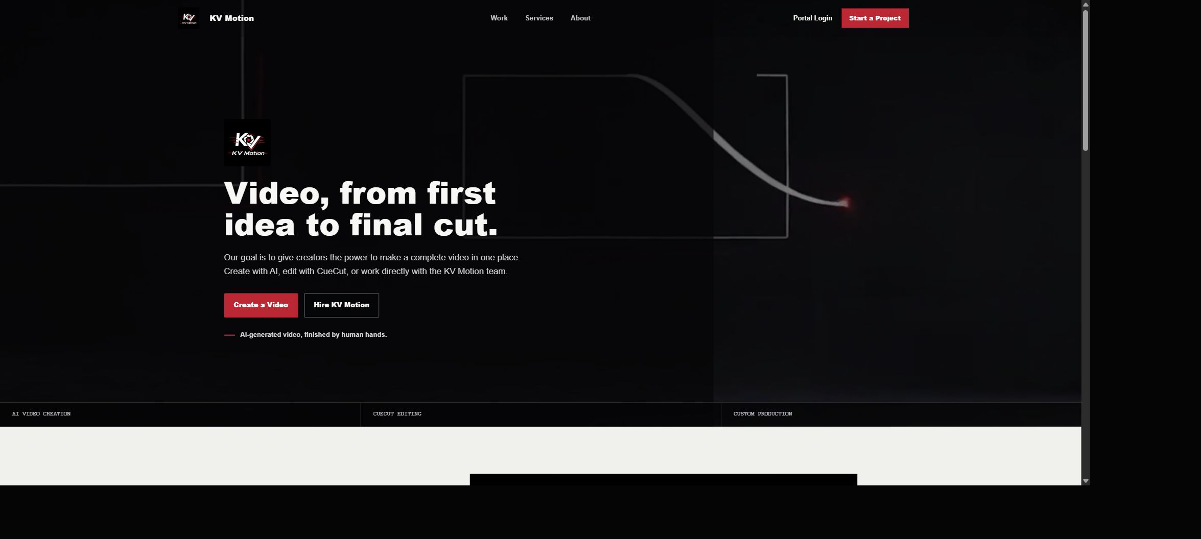 KV Motion: Public homepage, October 2026